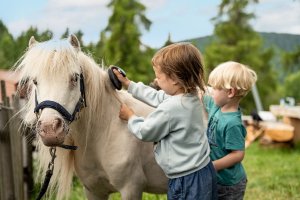 Ponyreiten mit Flocki
